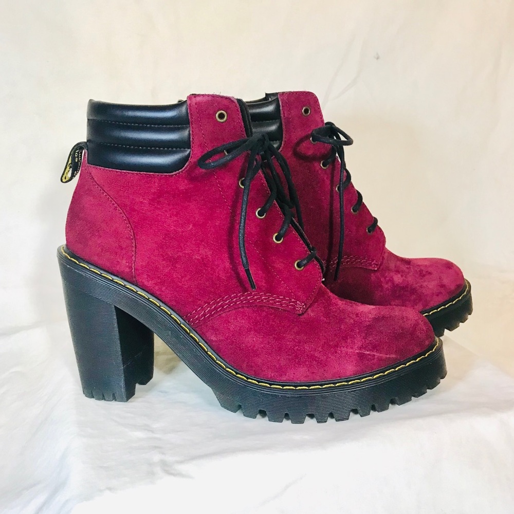 Dr. Martens Ankle Boots Persephone Red US sz.11